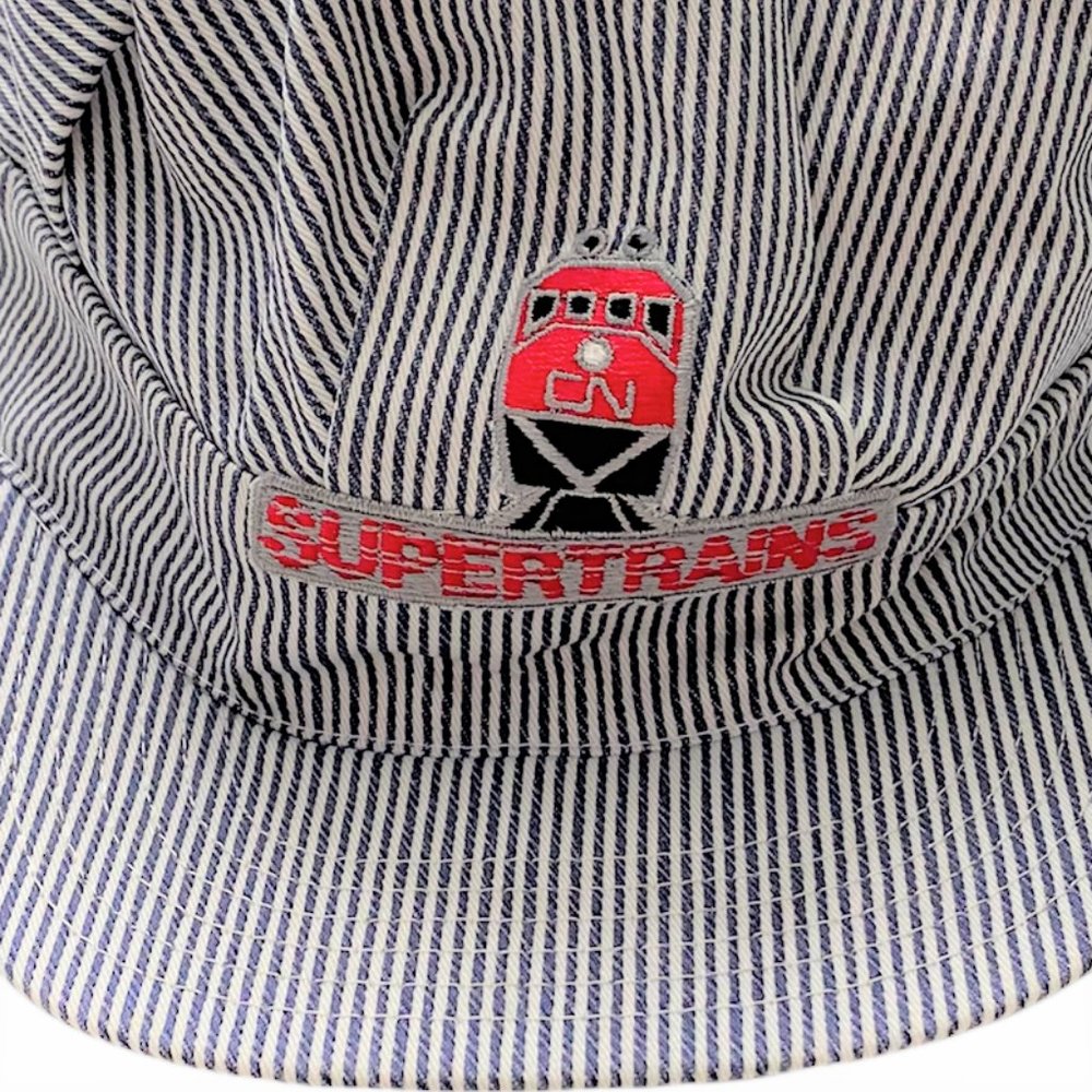 Supertrains Train Conductor Snapback Cap Hat - image 2